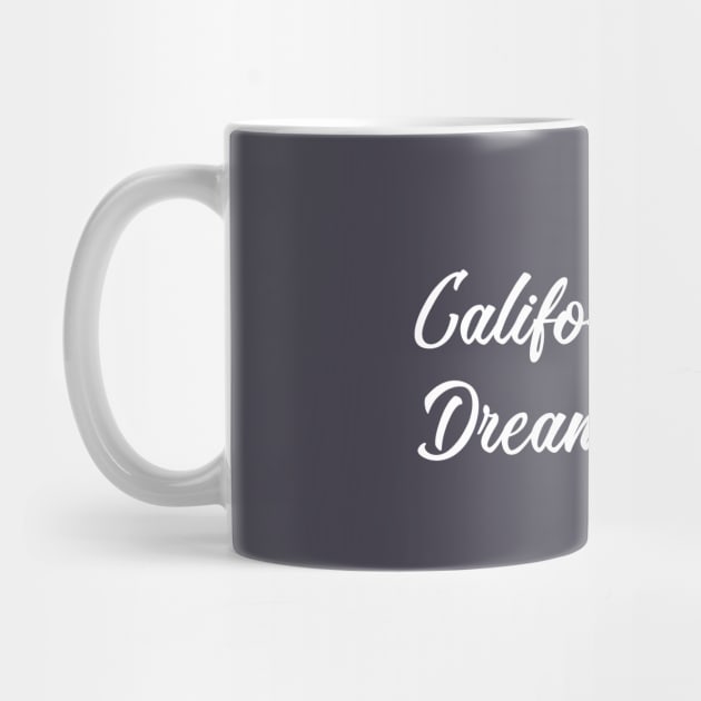 California Dreamin, white by Perezzzoso